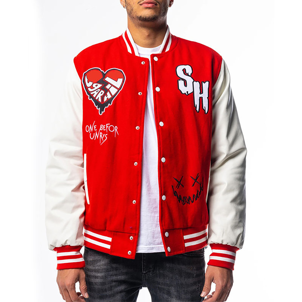 High Street Oversize Loose Varsity Jacket